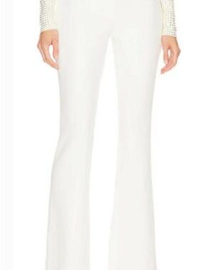 Retrofete White Flared Pants